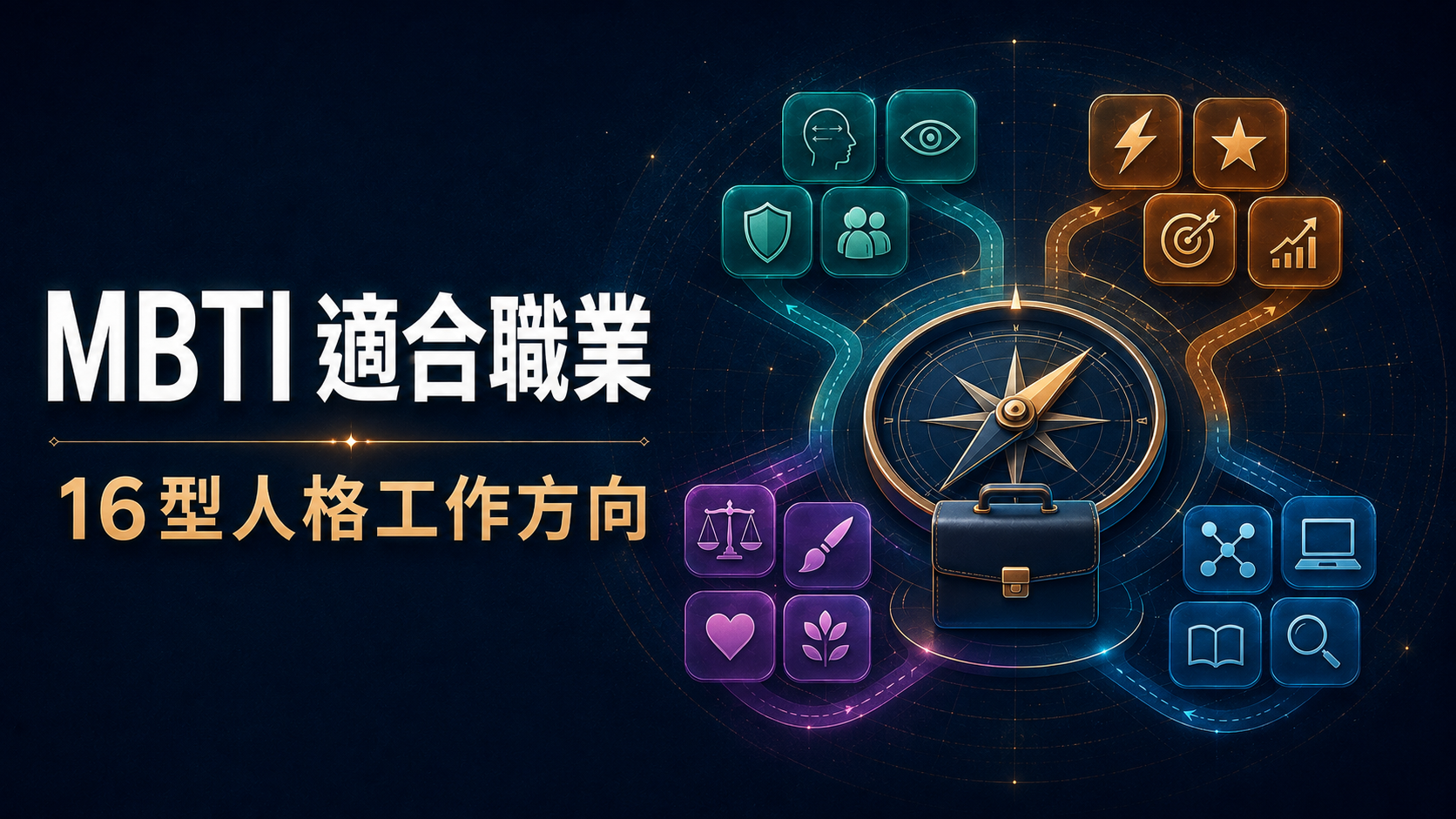 MBTI適合職業｜16型人格工作方向