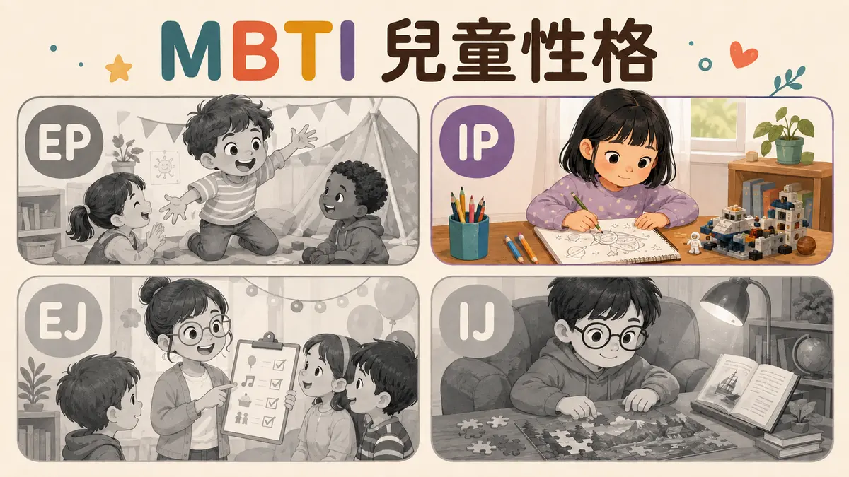 IP型兒童特徵與學習方式
