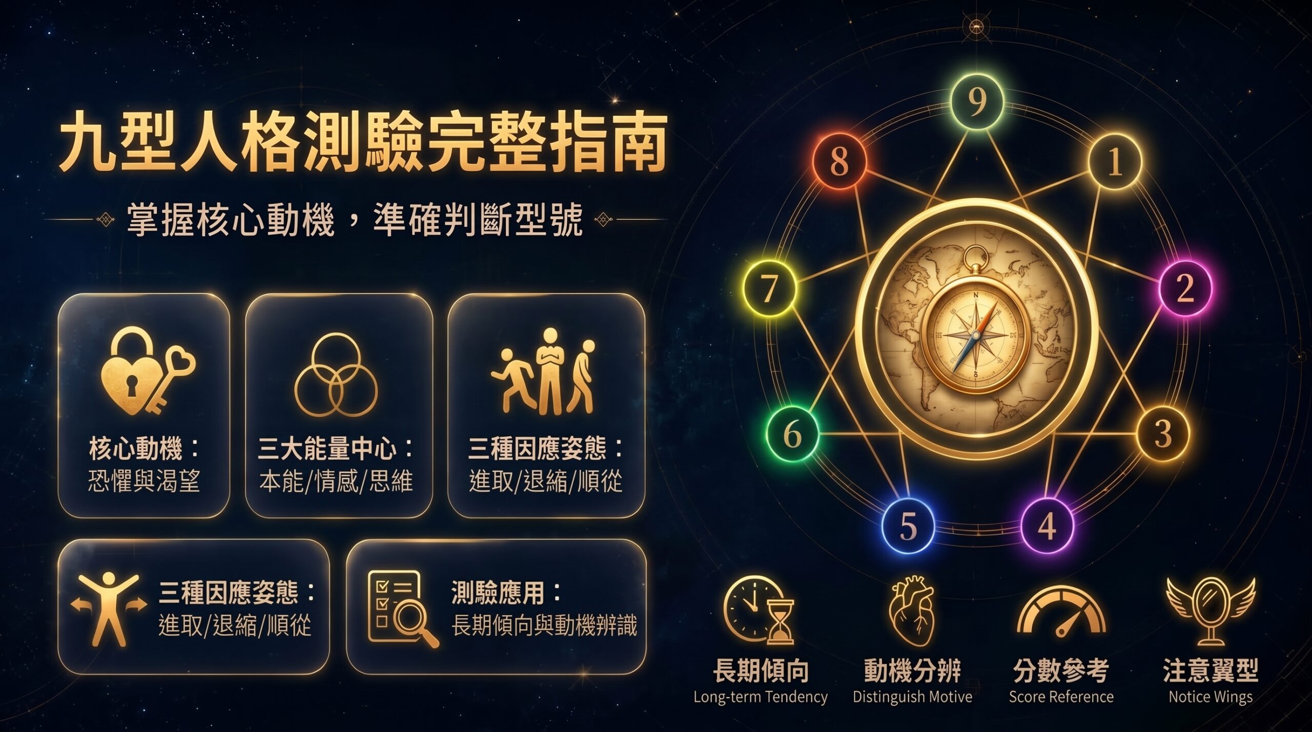 九型人格測驗完整指南封面圖